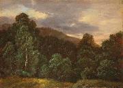 Carl Gustav Carus Laubwald Sweden oil painting artist